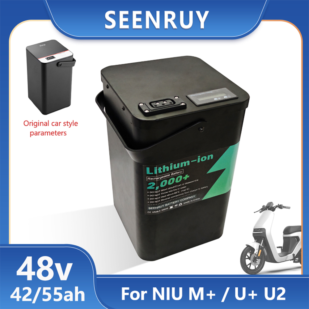 72V 30Ah Lifepo4 Battery Pack - Batterie Lithium-Ion 48v 42Ah 55Ah pour