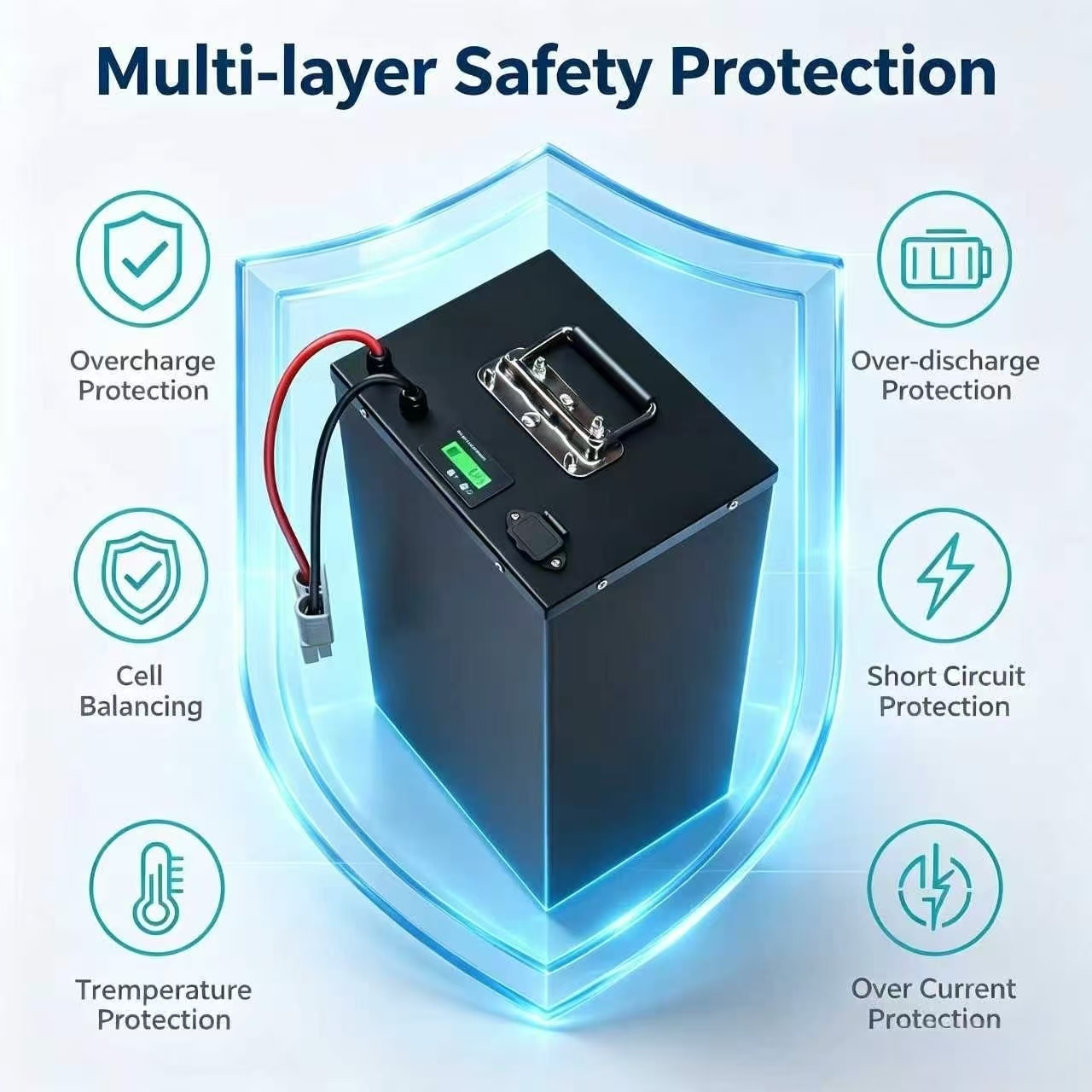 Pack de batteries lithium-ion  - 72V 30Ah Lifepo4 Battery Pack avis et prix