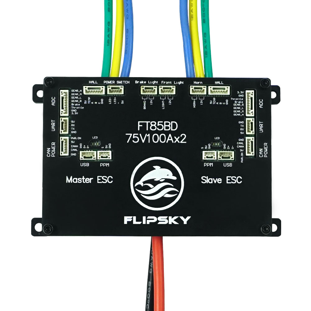 Flipsky FT85BD100A Double ESC  - 72V 45A Dual Controller avis et prix