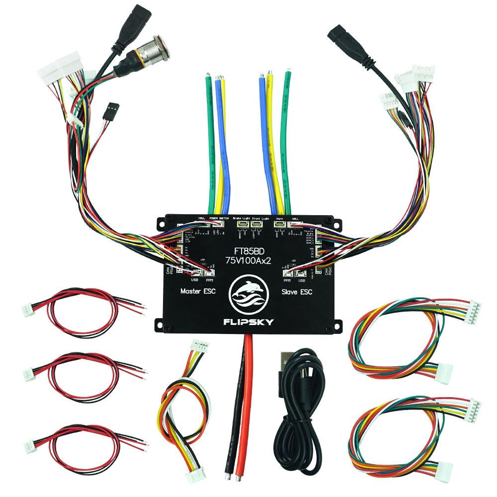 Flipsky FT85BD100A Double ESC  - 72V 45A Dual Controller avis et prix