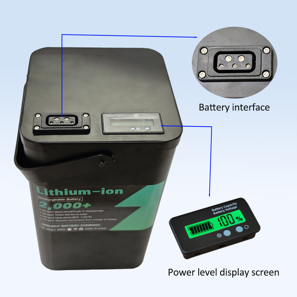 Batterie Lithium-Ion 48v 42Ah  - 72V 30Ah Lifepo4 Battery Pack avis et prix