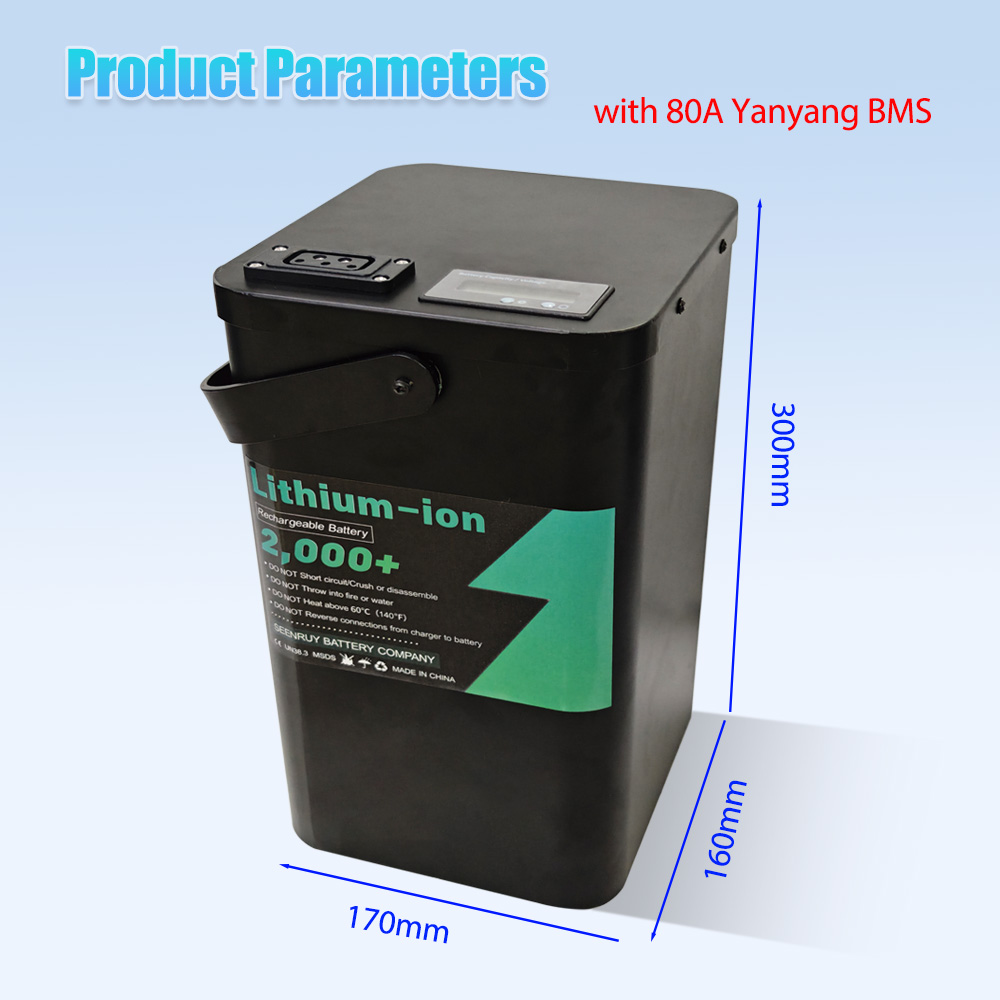 Batterie Lithium-Ion 48v 42Ah  - 72V 30Ah Lifepo4 Battery Pack avis et prix